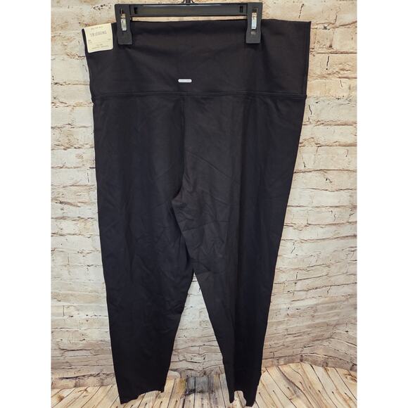 Aerie 7/8 Legging Medium Support Hi-Rise Size XXL Black - Picture 3 of 3